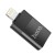 Miniaturowy adapter OTG z USB-A do Lightning Hoco UA17 – czarny