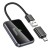 Bezprzewodowy adapter CarPlay Hoco HU1 (USB-A / USB-C) – czarny