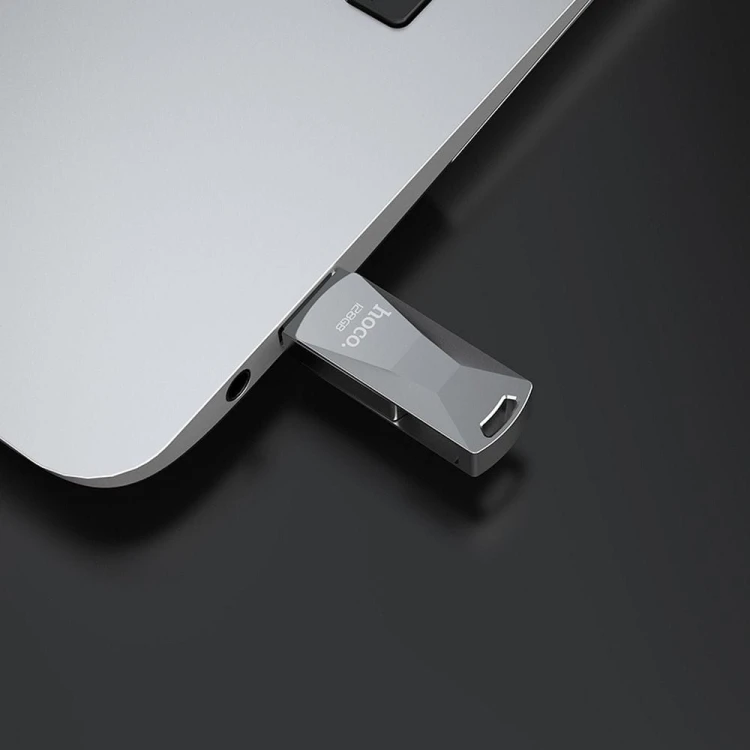 Pendrive 32GB USB 3.0 Hoco UD5 Szybki Nośnik Danych Metalowy Szary