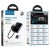 Bezprzewodowy adapter CarPlay Hoco HU1 (USB-A / USB-C) – czarny