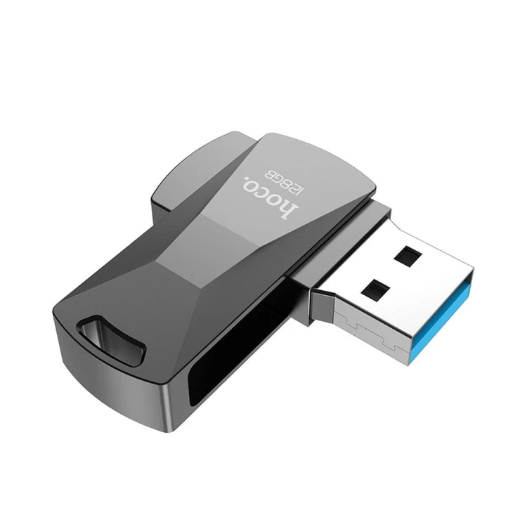Pendrive 32GB USB 3.0 Hoco UD5 Szybki Nośnik Danych Metalowy Szary
