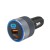 Potężna ładowarka samochodowa Forcell F-Energy Alu 65W – 2xUSB-C + USB-A – Super Fast Charging 2.0