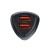 Szybka ładowarka samochodowa Forcell F-Energy Carbon 36W – 2 x USB Quick Charge 3.0 – Czarna