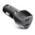 Szybka ładowarka samochodowa Forcell F-Energy Carbon 40W – 2 x USB-C Power Delivery – Czarna