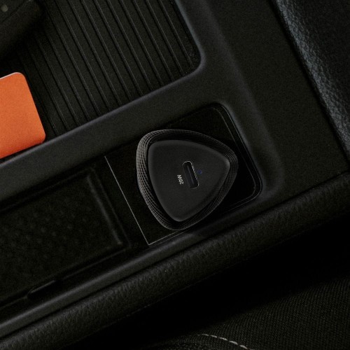 Szybka ładowarka samochodowa Forcell F-Energy Carbon USB-C PD 3.0 20W – Czarna