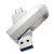 Pendrive 128GB USB 3.0 + USB-C Hoco UD10 Srebrny Dual Drive 2w1