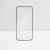 Szkło hartowane Forcell Ultra Clear Glass z czarną ramką do iPhone 15 Pro