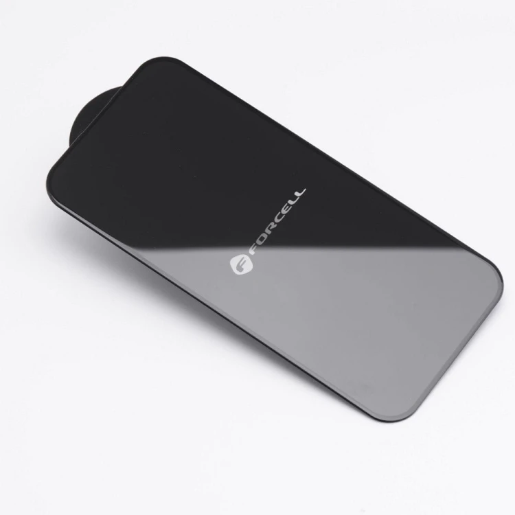 Szkło hartowane Forcell Ultra Clear Glass z czarną ramką do iPhone 16