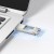 Pendrive 32GB USB 3.0 Hoco UD16 Metalowy Szybki Odczyt 150MB/s Nikiel