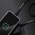 Kabel USB-C do Lightning Forcell F-Energy Carbon 27W PD – 1 m – Czarny