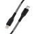 Kabel USB-C do Lightning Forcell F-Energy Carbon 27W PD – 1 m – Czarny