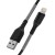 Wytrzymały kabel USB-A do Lightning Forcell F-Energy Carbon 12W – 1 m – Czarny