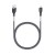 Wytrzymały kabel USB-A do Lightning Forcell F-Energy Carbon 12W – 1 m – Czarny
