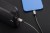 Pancerny kabel USB-C do Lightning Forcell F-Energy Metal 27W PD – 1 m – Srebrny