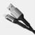 Ekstremalnie długi kabel USB-A do Lightning Forcell F-Energy Cafule 12W – 3 m – Czarny