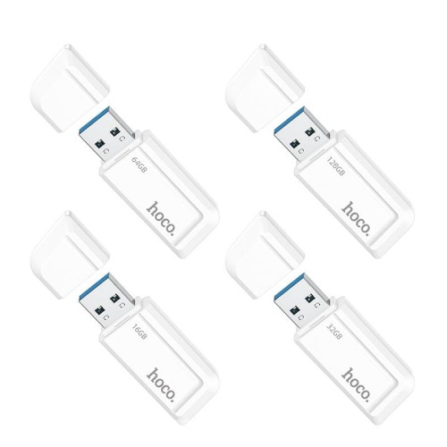 Pendrive 128GB USB 3.0 Hoco UD11 Biały Mini Pamięć Flash 100MB/s