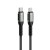 Długi kabel USB-C do Lightning Forcell F-Energy Cafule 27W PD – 2 m – Czarny