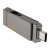 Pendrive 128GB USB 3.2 + USB-C Hoco UD15 Dual Drive 200MB/s Szary
