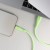Elastyczny kabel USB-A do Lightning Forcell F-Energy Silicone 12W – 1 m – Zielony