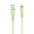 Elastyczny kabel USB-A do Lightning Forcell F-Energy Silicone 12W – 1 m – Zielony