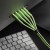 Elastyczny kabel USB-A do Lightning Forcell F-Energy Silicone 12W – 1 m – Zielony