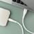 Elastyczny kabel USB-A do Lightning Forcell F-Energy Silicone 12W – 1 m – Biały