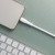 Aksamitnie elastyczny kabel USB-C do Lightning Forcell F-Energy Silicone 27W PD – 1 m – Biały