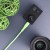 Aksamitnie elastyczny kabel USB-A do Micro USB Forcell F-Energy Silicone 18W QC 3.0 – 1 m – Zielony