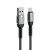 Krótki kabel USB-A do Lightning Forcell F-Energy Cafule 12W – 0,5 m – Czarny