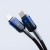 Stylowy kabel USB-C do Lightning Forcell F-Energy Gradient 27W PD – 1 m – Czarny