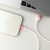 Stylowy kabel USB-A do Lightning Forcell F-Energy Gradient 12W – 1 m – Biały
