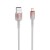 Stylowy kabel USB-A do Lightning Forcell F-Energy Gradient 12W – 1 m – Biały