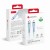 Aksamitnie elastyczny kabel USB-C do Lightning Forcell F-Energy Silicone 27W PD – 1 m – Niebieski