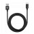 Niezawodny kabel USB-A do USB-C Forcell F-Energy 3A QC 3.0 – 1 m – Czarny (Tuba)