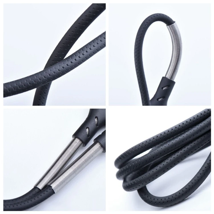 Wytrzymały kabel USB-A do USB-C Forcell F-Energy Carbon 60W QC 4.0 – 1 m – Czarny