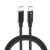 Multimedialny kabel USB-C do USB-C Forcell F-Energy 100W PD – Video 4K – 20 Gbit/s – E-Mark – 1 m – Czarny