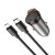 Ładowarka Samochodowa Hoco NZ16B 2xUSB-C PD 45W + Kabel Lightning