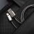 Pancerny kabel USB-A do USB-C Forcell F-Energy Metal QC 3.0 – 1 m – Srebrny