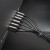 Pancerny kabel USB-C do USB-C Forcell F-Energy Metal 100W PD z chipem E-Mark – 1 m – Srebrny