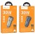 Aluminiowa Ładowarka Samochodowa Hoco Z57A 30W + Kabel iPhone Lightning