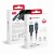 Inteligentny kabel USB-A do USB-C Forcell F-Energy Digital 66W z wyświetlaczem LCD – 1,2 m – Czarny