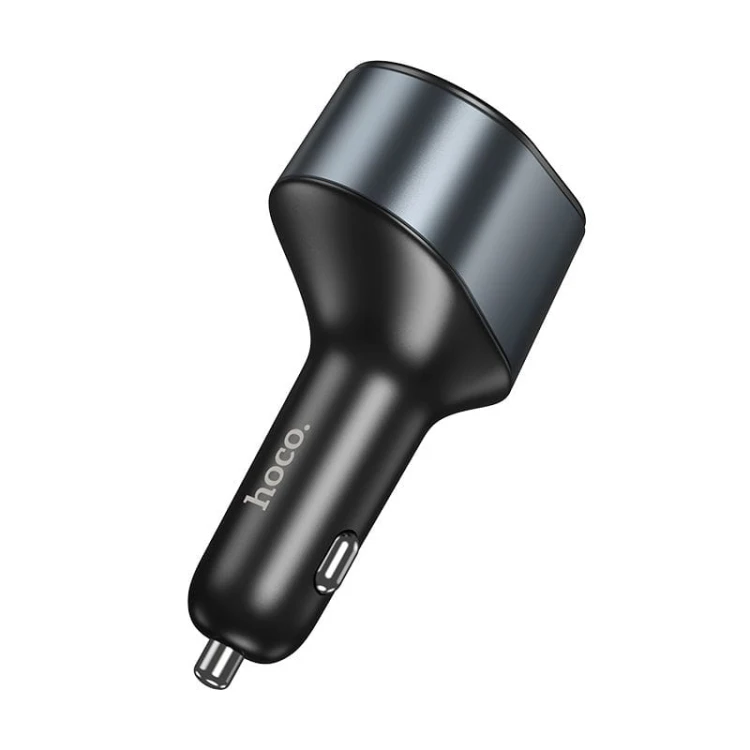 Ładowarka Samochodowa Hoco Z56 35W USB-C PD + USB-A + Gniazdo Zapalniczki