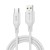 Elastyczny kabel USB-A do USB-C Forcell F-Energy Silicone 66W QC 4.0 – 1 m – Biały