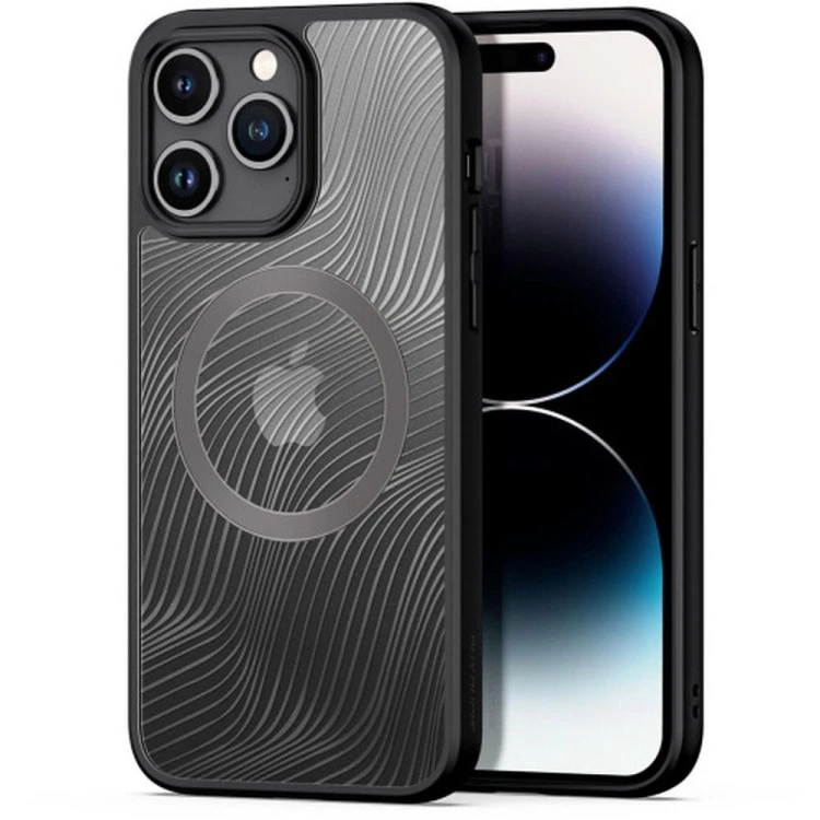 Etui Dux Ducis Aimo Mag do iPhone 15 Pro Max Czarny - MagSafe