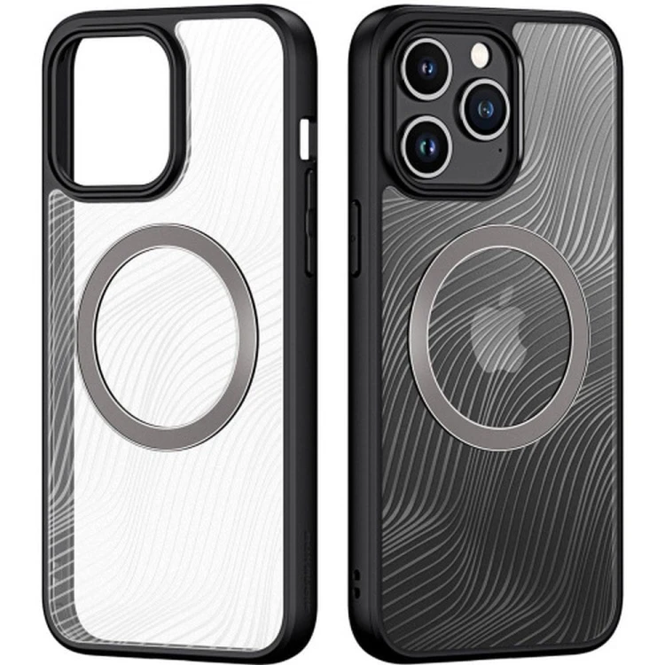 Etui Dux Ducis Aimo Mag do iPhone 15 Pro Max Czarny - MagSafe