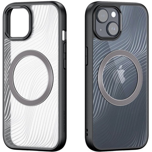Etui Dux Ducis Aimo Mag do iPhone 15 Plus Czarny - MagSafe
