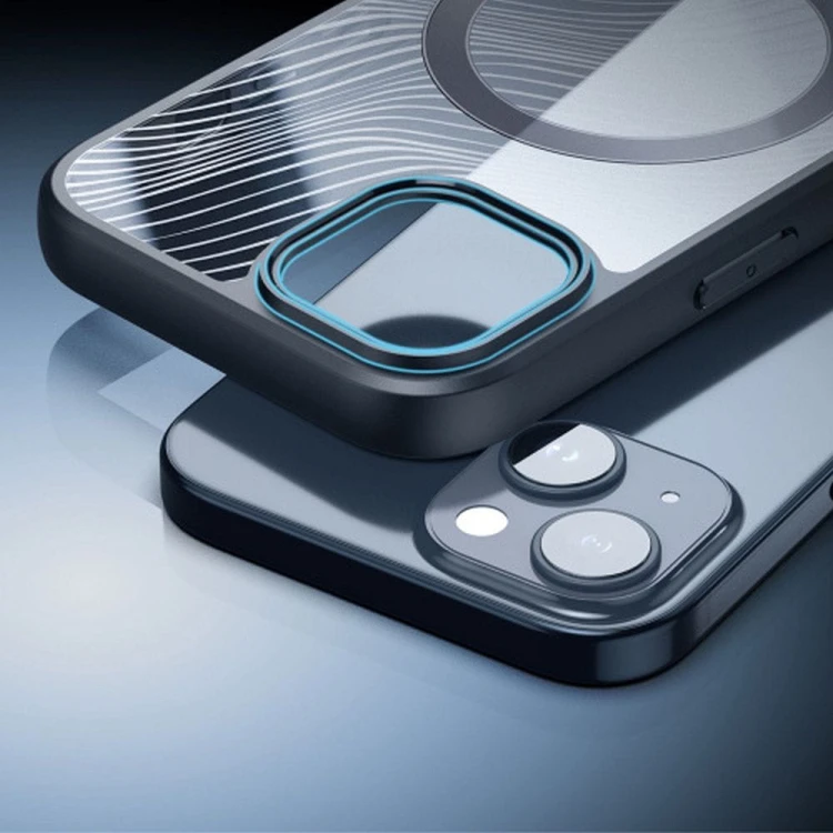 Etui Dux Ducis Aimo Mag do iPhone 15 Plus Czarny - MagSafe