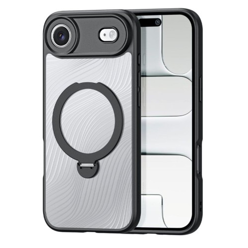 Etui Dux Ducis Aimo Mag Stand do iPhone 17 Air Czarny - Podstawka