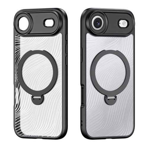 Etui Dux Ducis Aimo Mag Stand do iPhone 17 Air Czarny - Podstawka