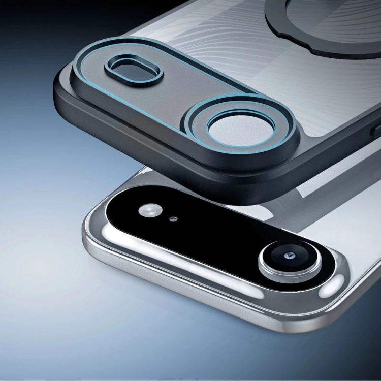Etui Dux Ducis Aimo Mag Stand do iPhone 17 Air Czarny - Podstawka